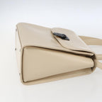 Givenchy Vintage 4G Handbag Leather Beige Leather Handbag (Authentic Pre-Loved)