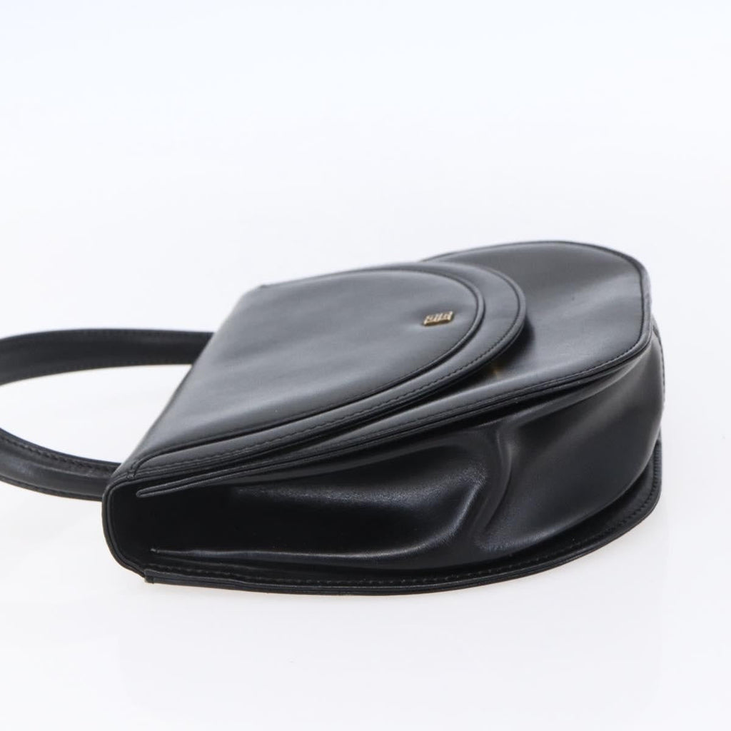 Givenchy Vintage 4G Handbag Leather Black Leather Handbag (Authentic Pre-Loved)