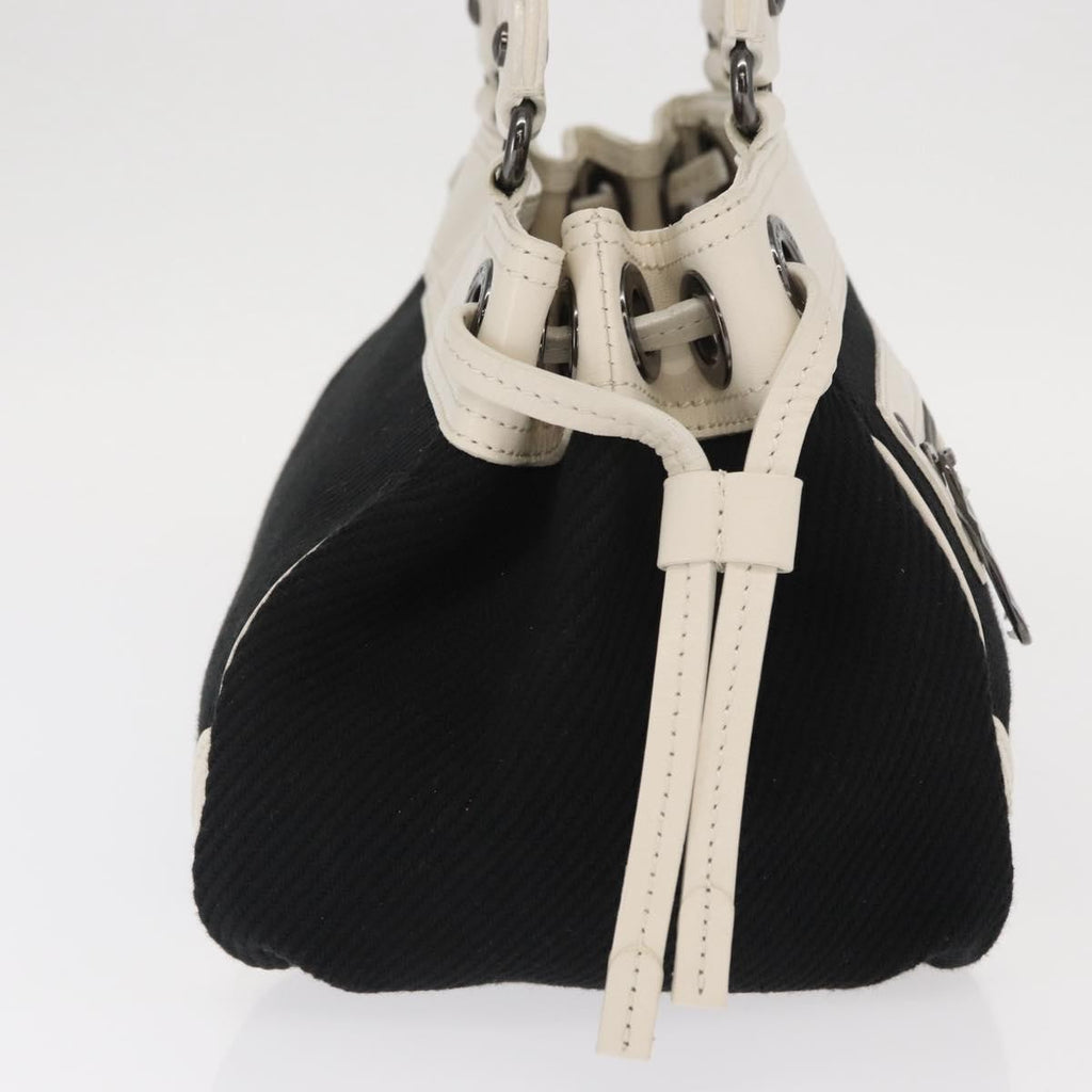 Burberry Vintage Handbag Canvas Black Canvas Handbag (Authentic Pre-Loved)