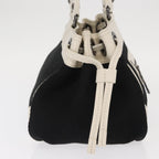 Burberry Vintage Handbag Canvas Black Canvas Handbag (Authentic Pre-Loved)