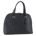 Burberry Vintage Handbag Leather Black Leather Handbag (Authentic Pre-Loved)