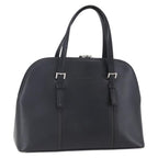 Burberry Vintage Handbag Leather Black Leather Handbag (Authentic Pre-Loved)