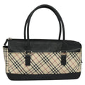 Burberry Nova Check Handbag Nova Check Canvas And Leather Beige Canvas Handbag (Authentic Pre-Loved)