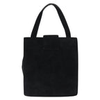 Prada Vintage Handbag Suede Black Suede Handbag (Authentic Pre-Loved)