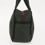 Prada Vintage Handbag Tessuto Khaki Nylon Handbag (Authentic Pre-Loved)