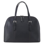 Burberry Vintage Handbag Leather Black Leather Handbag (Authentic Pre-Loved)