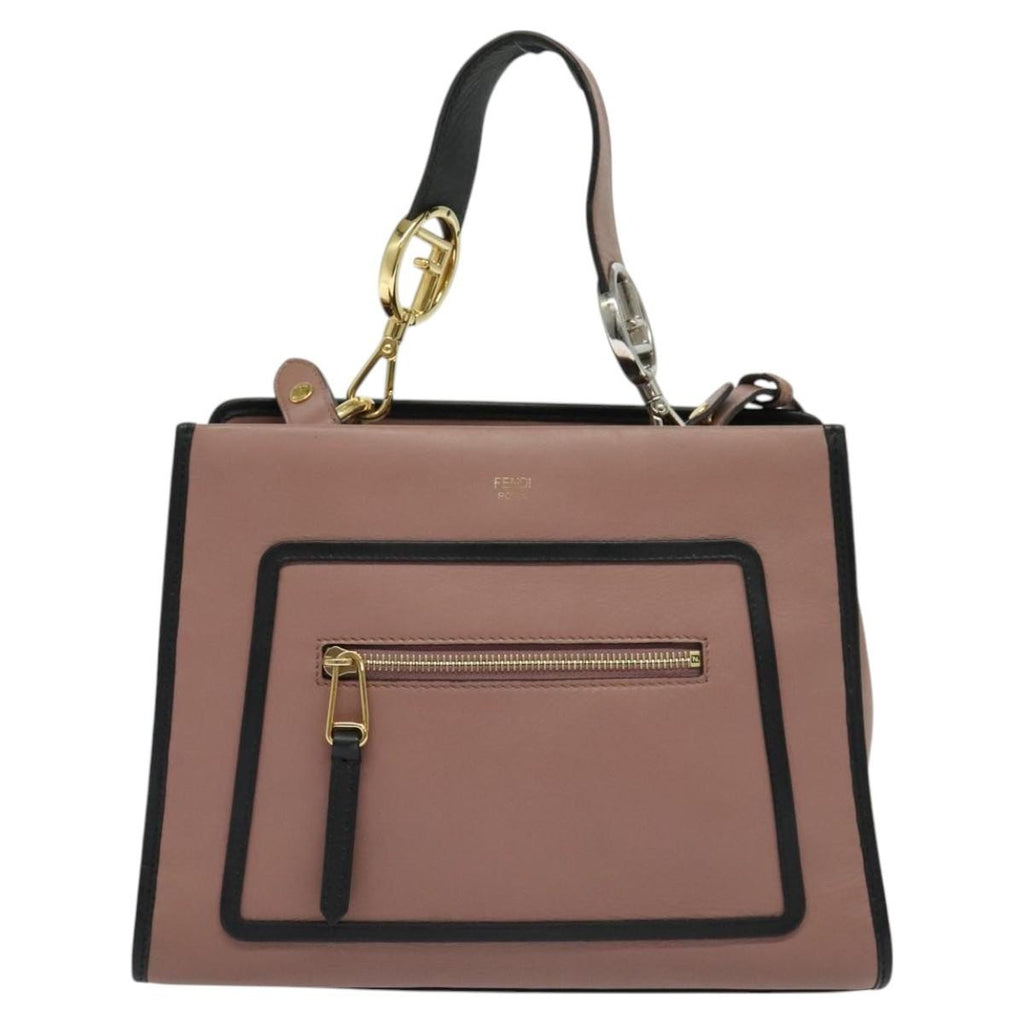 Fendi Runaway Bag Leather Pink Leather Bag (Authentic Pre-Loved)