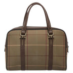 Burberry Nova Check Handbag Nova Check Canvas Beige Canvas Handbag (Authentic Pre-Loved)