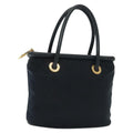 Celine Handbag Nylon Navy Nylon Handbag (Authentic Pre-Loved)