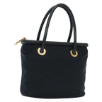 Celine Handbag Nylon Navy Nylon Handbag (Authentic Pre-Loved)
