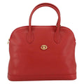 Burberry Vintage Handbag Leather Red Leather Handbag (Authentic Pre-Loved)