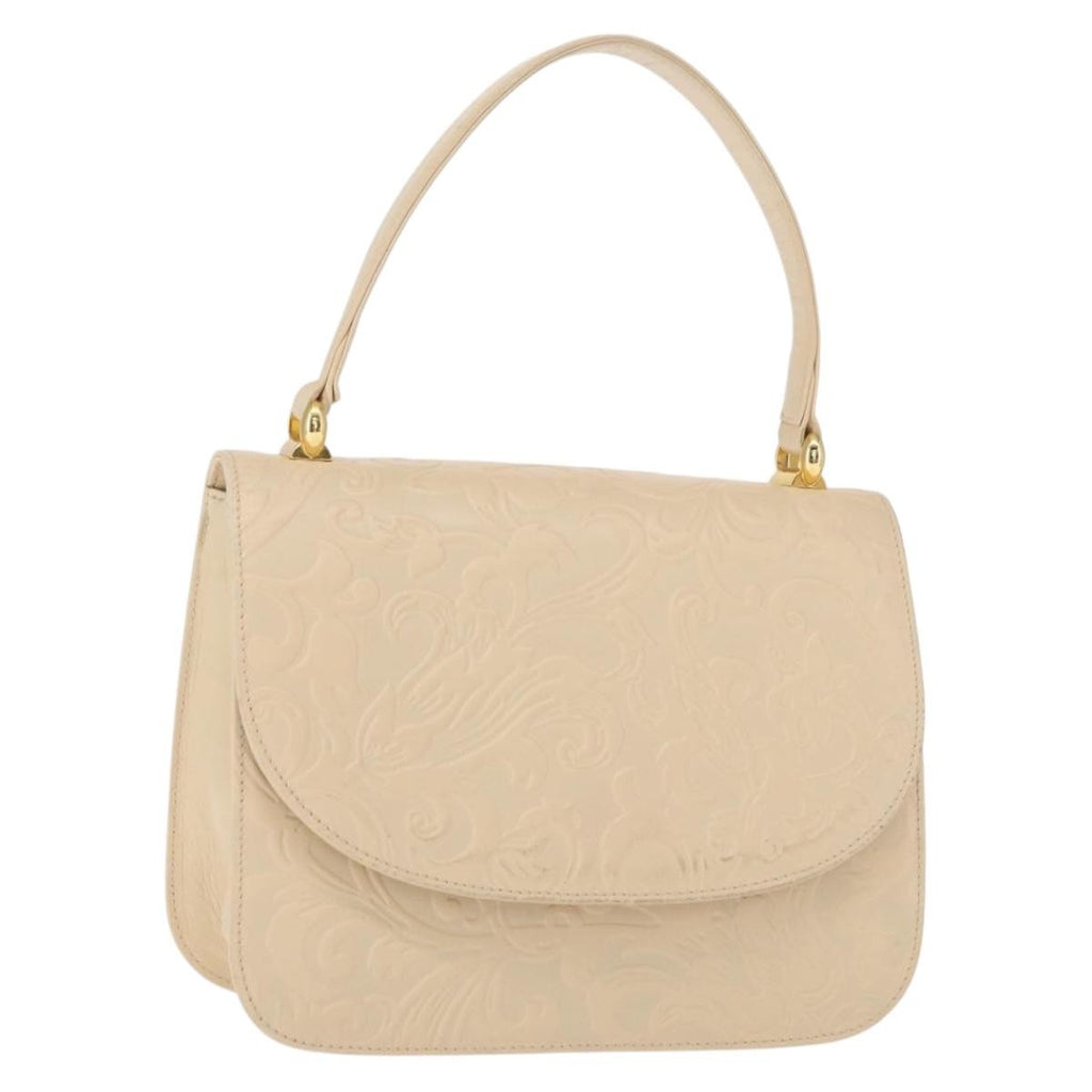Balenciaga Vintage Handbag Leather Beige Leather Handbag (Authentic Pre-Loved)
