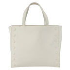Celine Handbag Leather White Leather Handbag (Authentic Pre-Loved)