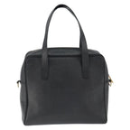 Celine Handbag Leather Black Leather Handbag (Authentic Pre-Loved)