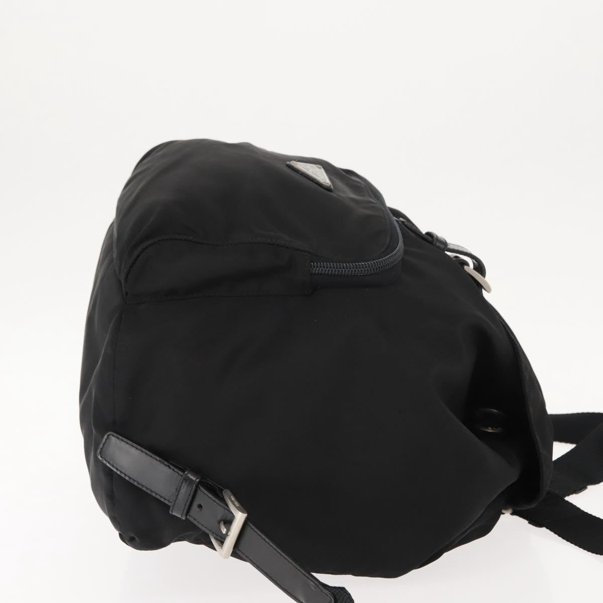 Prada Front Pocket Backpack Tessuto Black Nylon Backpack Bag (Authentic Pre-Loved)