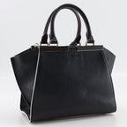 Fendi Petite 3Jours Bag Leather Black Leather Handbag (Authentic Pre-Loved)