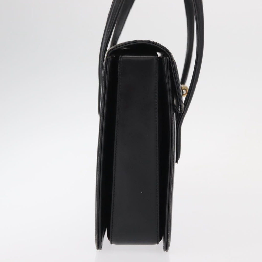 Gucci Vintage Handbag Leather Black Leather Handbag (Authentic Pre-Loved)