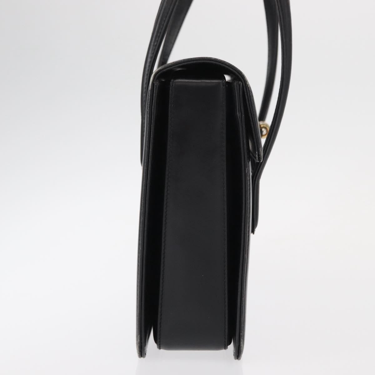 Gucci Vintage Handbag Leather Black Leather Handbag (Authentic Pre-Loved)