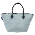 Burberry Nova Check Blue Label Nylon Blue Nylon Handbag (Authentic Pre-Loved)
