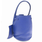 Celine Big Bag Bucket Leather Blue Leather Handbag (Authentic Pre-Loved)