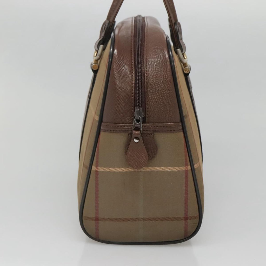 Burberry Nova Check Handbag Nova Check Canvas Beige Canvas Handbag (Authentic Pre-Loved)