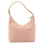 Gucci Vintage Handbag Suede Pink Suede Handbag (Authentic Pre-Loved)