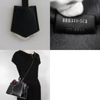 Fendi Petite 3Jours Bag Leather Black Leather Handbag (Authentic Pre-Loved)