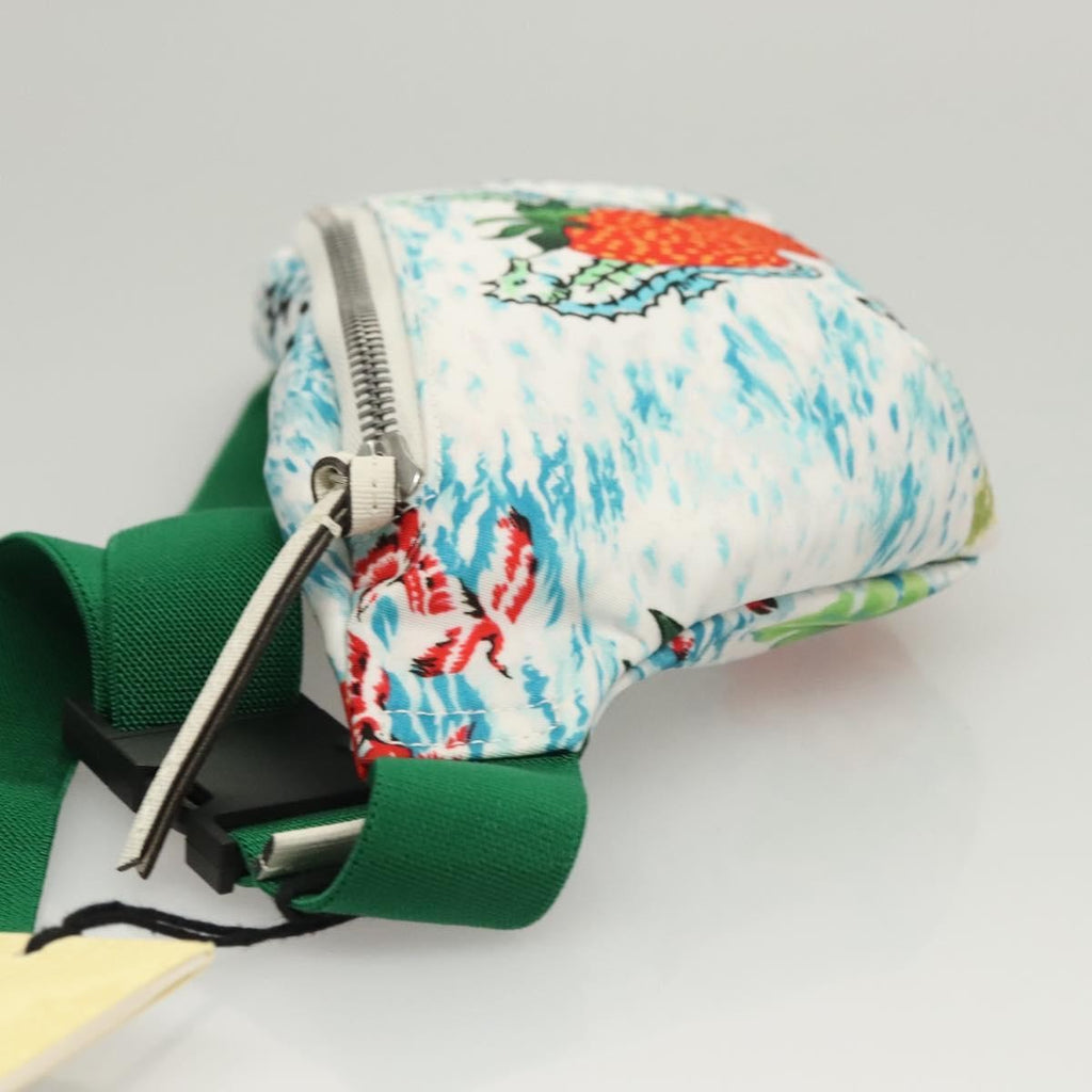 Gucci Merveilleux Belt Bag Printed Nylon White Nylon Bag (Authentic Pre-Loved)
