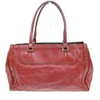 Gucci Vintage Handbag Leather Red Leather Handbag (Authentic Pre-Loved)