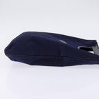 Celine C Sulky Handbag Canvas Navy Canvas Handbag (Authentic Pre-Loved)