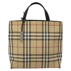 Burberry Nova Check Handbag Nova Check Canvas Beige Canvas Handbag (Authentic Pre-Loved)