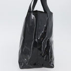 Prada Vintage Handbag Patent Leather Black Patent_Leather Handbag (Authentic Pre-Loved)