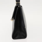 Burberry Vintage Handbag Leather Black Leather Handbag (Authentic Pre-Loved)
