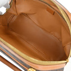 Celine C Macadam Handbag Canvas Brown Canvas Handbag (Authentic Pre-Loved)