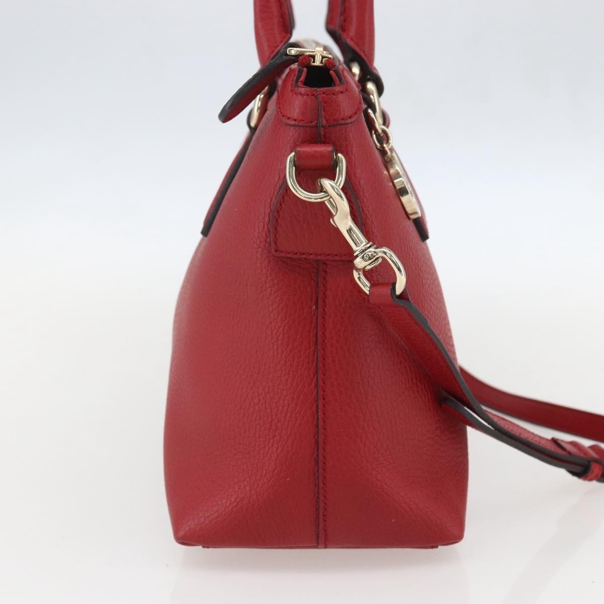 Gucci Vintage Soho Convertible Satchel Leather Red Leather Handbag (Authentic Pre-Loved)