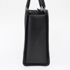 Gucci Vintage Bamboo Handle Bag Leather Black Leather Handbag (Authentic Pre-Loved)