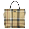Burberry Nova Check Handbag Nova Check Canvas Beige Canvas Handbag (Authentic Pre-Loved)