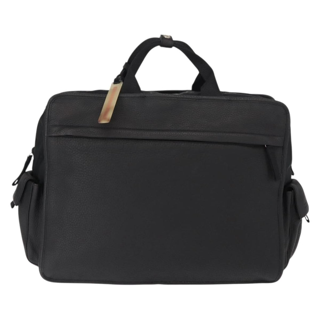 Prada Sport Briefcase Nylon And Leather Black Nylon Briefcase Bag (Authentic Pre-Loved)