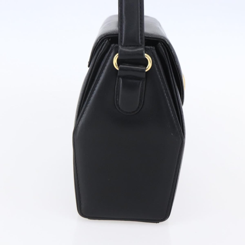 Givenchy Vintage Handbag Leather Black Leather Bag (Authentic Pre-Loved)
