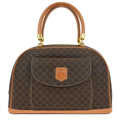 Celine C Macadam Handbag Canvas Brown Canvas Handbag (Authentic Pre-Loved)