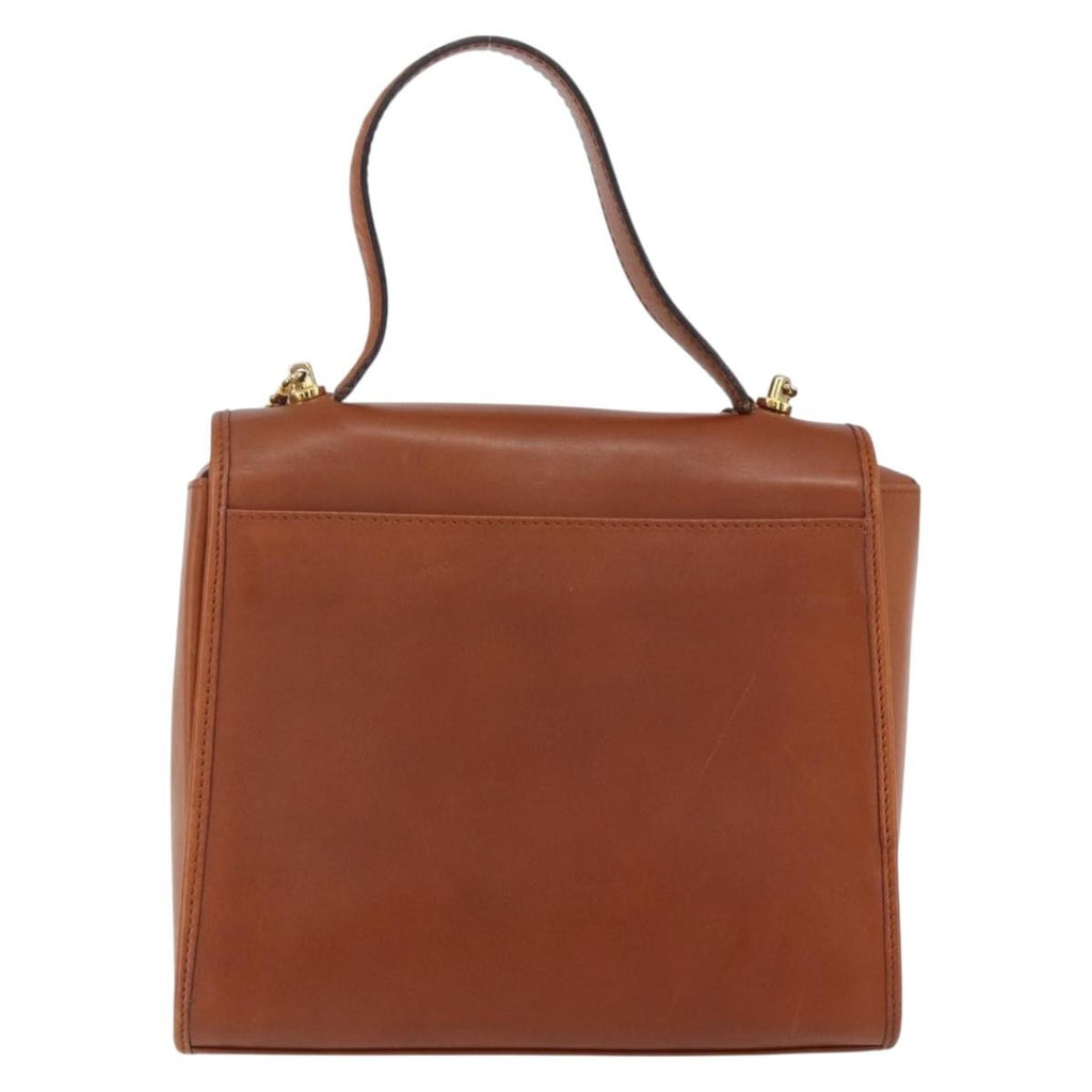 Celine Handbag Leather Brown Leather Handbag (Authentic Pre-Loved)