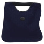 Celine C Sulky Handbag Canvas Navy Canvas Handbag (Authentic Pre-Loved)