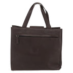Gucci Vintage Handbag Leather Brown Leather Handbag (Authentic Pre-Loved)