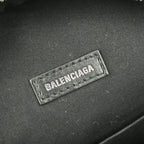 Balenciaga Soft Backpack Leather Black Leather Backpack Bag (Authentic Pre-Loved)