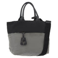 Prada Convertible Double Tote Tessuto Black Nylon Handbag (Authentic Pre-Loved)