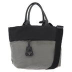 Prada Convertible Double Tote Tessuto Black Nylon Handbag (Authentic Pre-Loved)