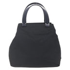 Prada Vintage Handbag Tessuto Black Nylon Handbag (Authentic Pre-Loved)