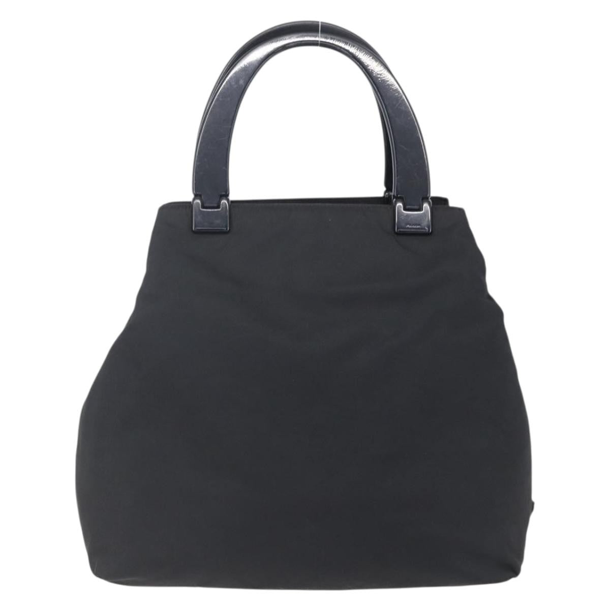 Prada Vintage Handbag Tessuto Black Nylon Handbag (Authentic Pre-Loved)