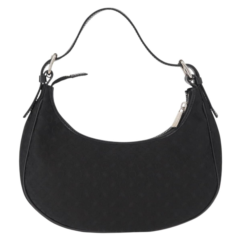Celine Ava Bag Macadam Canvas Black Canvas Handbag (Authentic Pre-Loved)