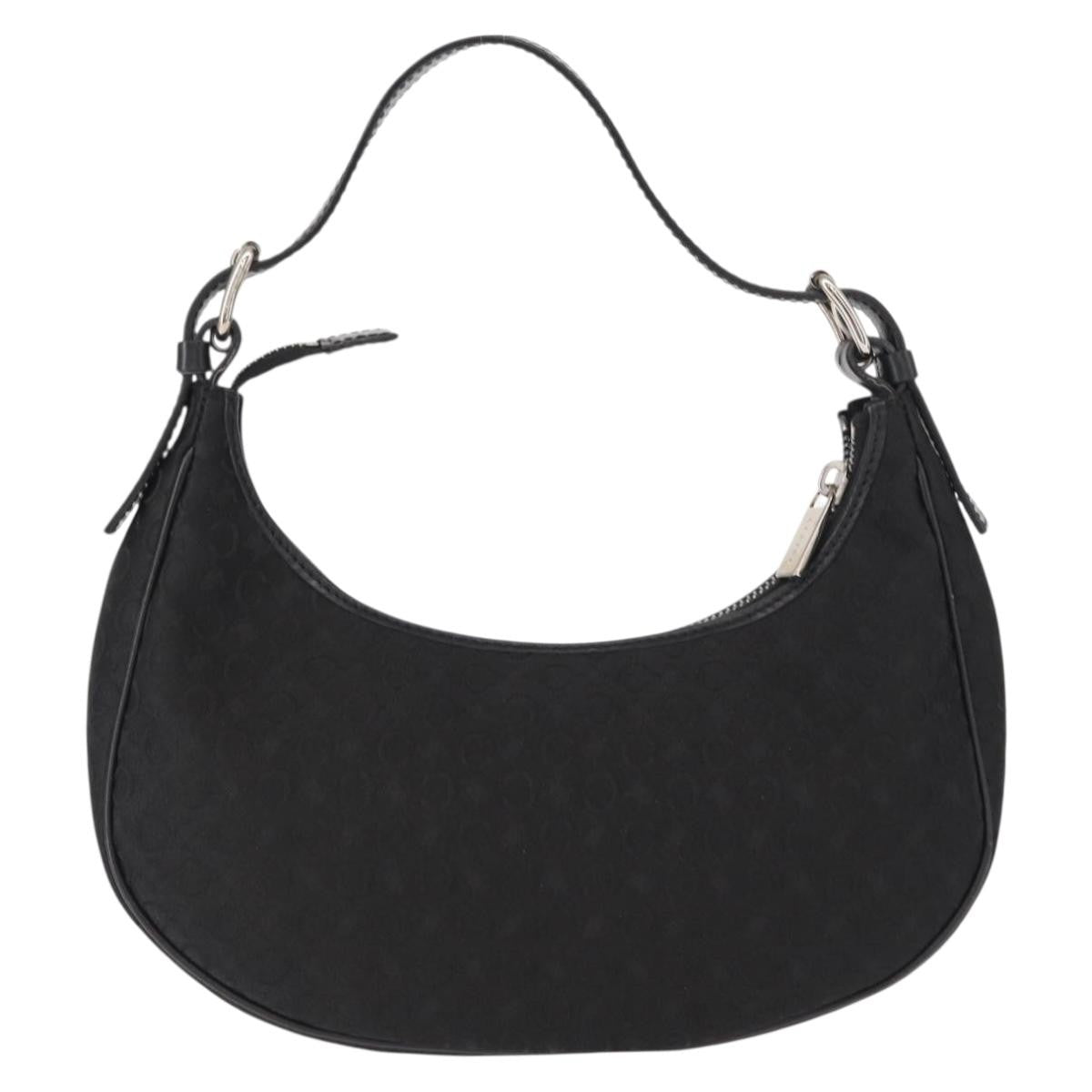 Celine Ava Bag Macadam Canvas Black Canvas Handbag (Authentic Pre-Loved)